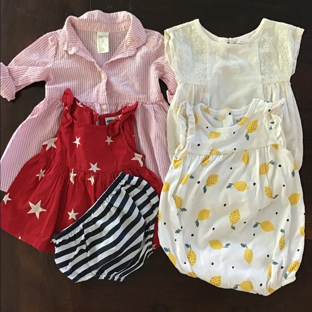 Girls Summer Bundle 6/12 mo
